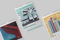 Image 3 of BESH PRINTS Architecture Wall Calendar 2026 - V.3 Edition / Berlin Edition