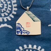 Image 1 of flowery house pendant