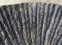 Image 9 of Charming Wavy Paper Mache Bowl in Shades of Gold