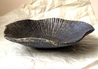 Image 10 of Charming Wavy Paper Mache Bowl in Shades of Gold