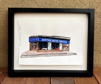 Image 2 of Scottish Motor Services Glasgow by Jessica Fontenot - Framed Original Artwork