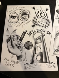 Image 2 of Black Parade Flash Print Set