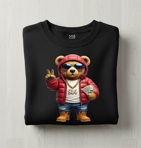 Image of EXCLUSIVE G14 BEAR SWEATSHIRT & HOODIE