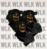 Gold Face STANDARD Decal 3 Pack (Pre Order)