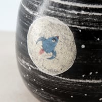 Image 5 of Tall Moon Vase/ Space dog