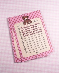 Image 3 of tout doux list 🐻