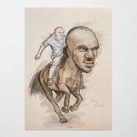 KSI Horse and Haaland (original artwork)