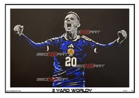 LAWRENCE SHANKLAND SCOTLAND V DENMARK GOAL