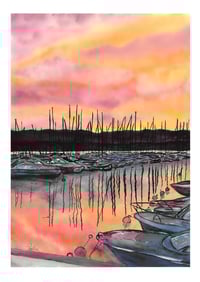 Un soir au bord du lac