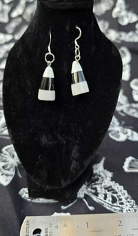 Cute little Halloween candy corn variant earrings 