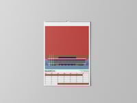 Image 5 of BESH PRINTS Architecture Wall Calendar 2026 - V.3 Edition / Berlin Edition