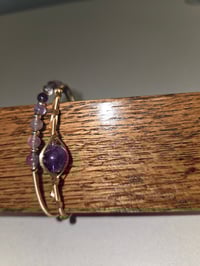 Image 1 of Amethyst bangle Vibes