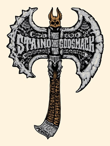 Image of Staind / Godsmack, Nashville 2012