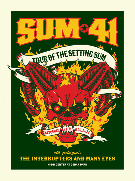 Image of Sum 41, Austin 2024