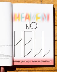 Image 2 of Heaven No Hell by Michael Deforge