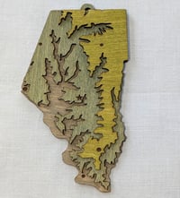 Image 3 of Boone County Mini-Map Ornament