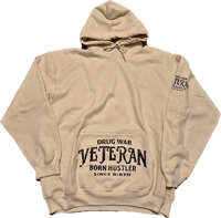 DWV1971 Camo Print Logo Hoodie