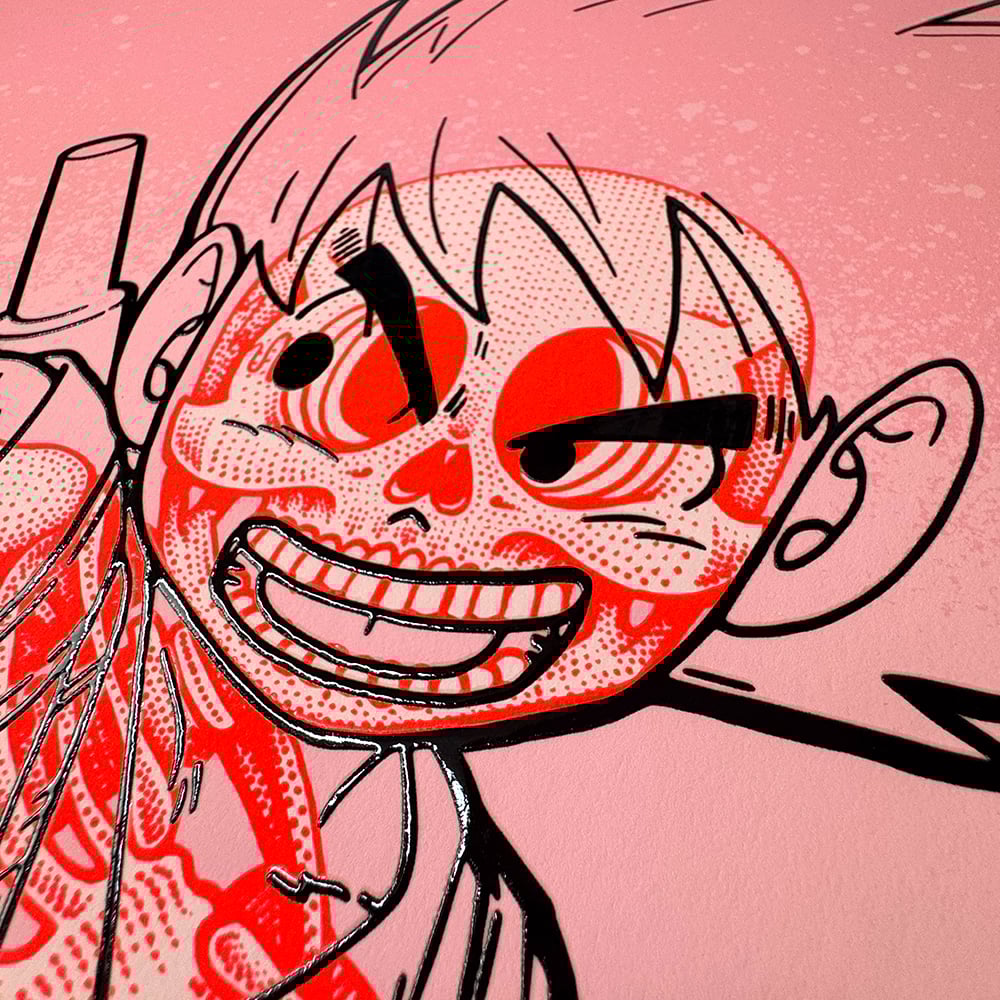 Image of Awakened to the void - Three process print