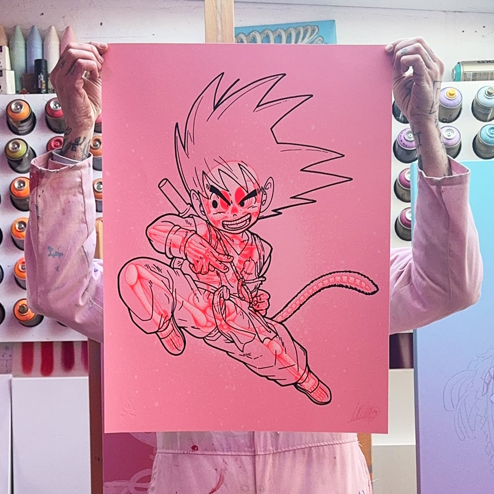 Image of Awakened to the void - Three process print