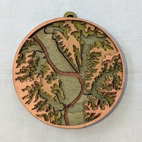 Easley Mini-Map Ornament