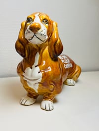 Image 4 of Joli chien en céramique avec un slogan