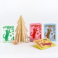 Image 1 of Cheeky Cat christmas cards