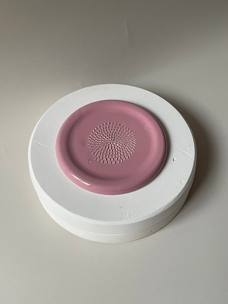 Image of Garlic grater pink