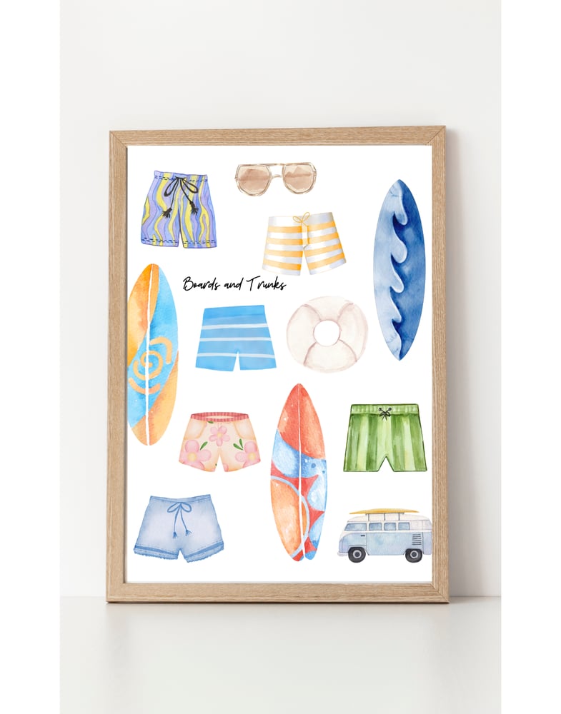 Image of Boards & Trunks Art Print 