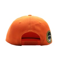 Image 2 of Copy of Copy of FM 15 Years 5 Panel Snapback Hat (Orange)