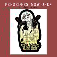[Preorder] God's Beloved Black Sheep Sticker
