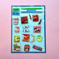 Image 1 of Conbini Sticker Sheets