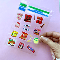 Image 2 of Conbini Sticker Sheets