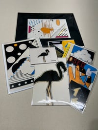 2D Orange Drip Celebration