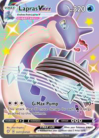 Lapras VMAX - Shining Fates: Shiny Vault - Near Mint