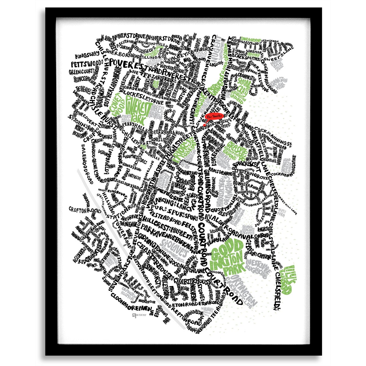 Image of Orpington Type Map