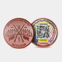 Image 1 of Patriot Metals Copper Bitcoin Wallet
