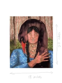 Image 2 of I Pledge Allegiance to the Trees ORIGINAL PAINTING