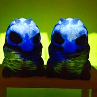 Image 2 of Double cast gus- blk Friday- purp/green