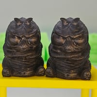 Image 1 of Double cast gus- blk Friday- purp/green