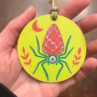Image 3 of strawberry spider ornaments