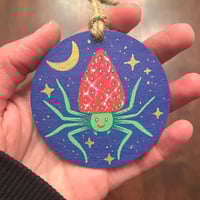 Image 5 of strawberry spider ornaments