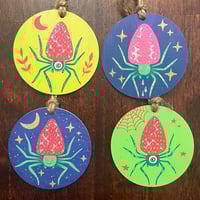 Image 1 of strawberry spider ornaments