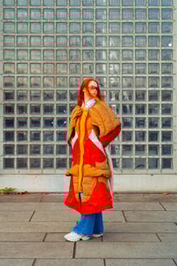 Image 2 of Autumn Jacket – Upcycled Patchwork Piece by Gallanegra