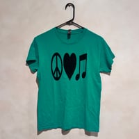 Classic “Peace Love Music” T-Shirt