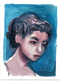 Dancer - Gouache Painting