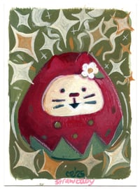 Strawbaby - Gouache Painting