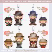 Image 4 of ⟡ RDR2 Acrylic Charms ⟡