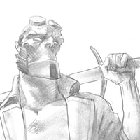 Image 3 of Hellboy with sword