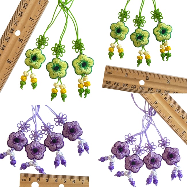 'Mugunghwa' flower norigae charm