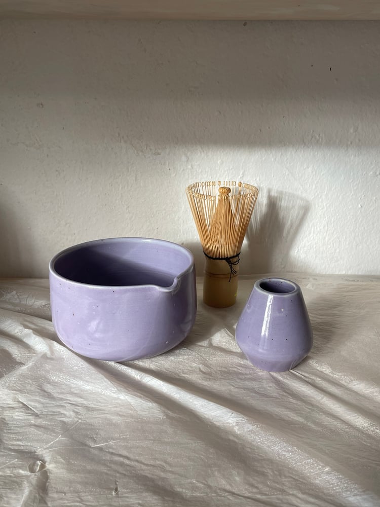 Image of Matcha set lilac
